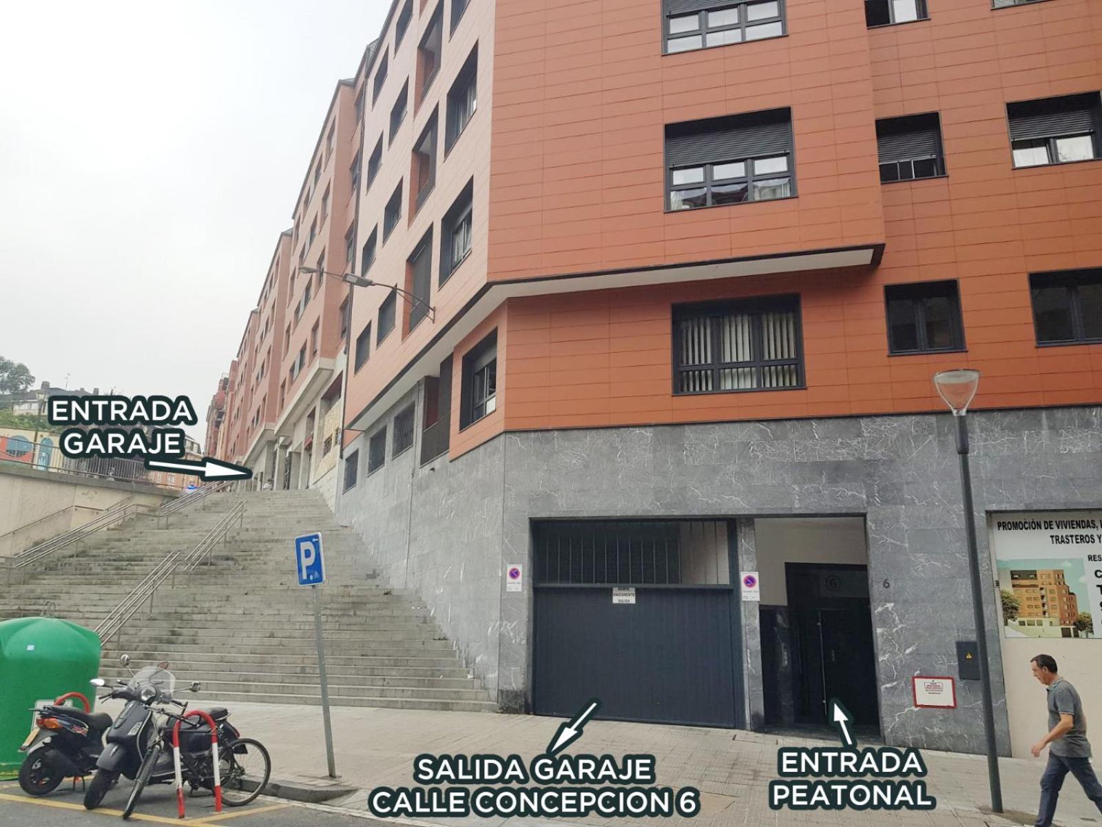 Ferienwohnung Vivienda Turistica En Bilbao La Vieja Con Wifi Y Parking Exterior foto
