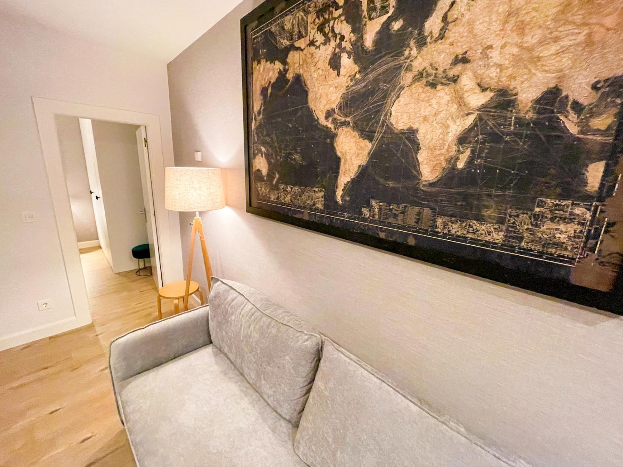 Ferienwohnung Vivienda Turistica En Bilbao La Vieja Con Wifi Y Parking Exterior foto